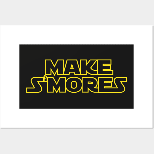 Make S'mores Wall Art by dumbshirts